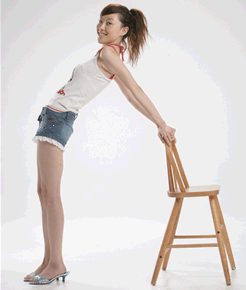 运动+按摩 对付大腿多余赘肉